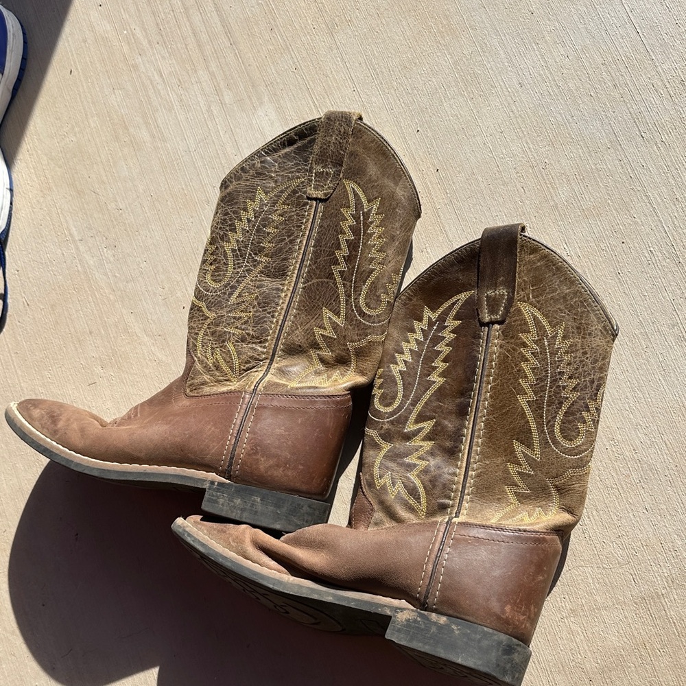 Brown Western Cowboy Boots